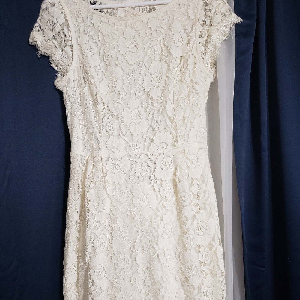 Lace semi formal dress